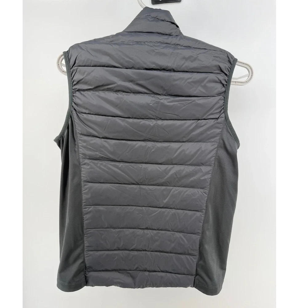 Eddie Bauer Men's Down 550 Puffer‎ Vest Charcoal Gray Size S
